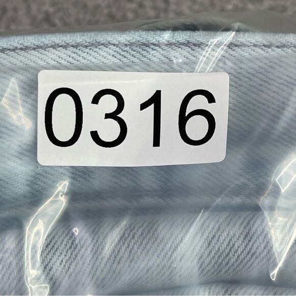 KanCan Dixon Jeans Women's 7/27 Acid Blue Boyfriend High Rise Ripped Light Wash - Picture 14 of 14